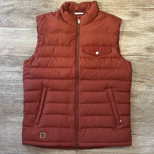 Fjallraven Rust Puffer Vest